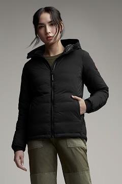 Chamarras Canada Goose Mujer Outlet - Camp Chaqueta De Plumas Negros LR7640815
